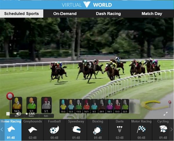 betfred virtuals 